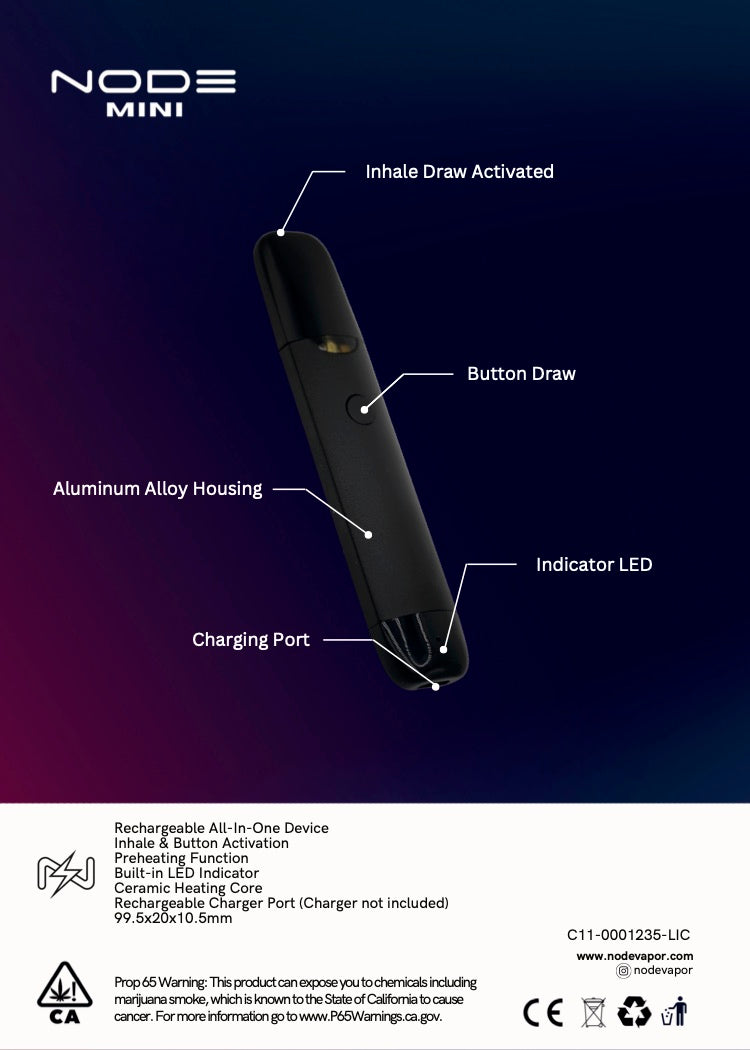 NODE MINI - GRAPE OG - 1G - HYBRID